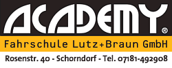 Academy Fahrschule Lutz + Braun