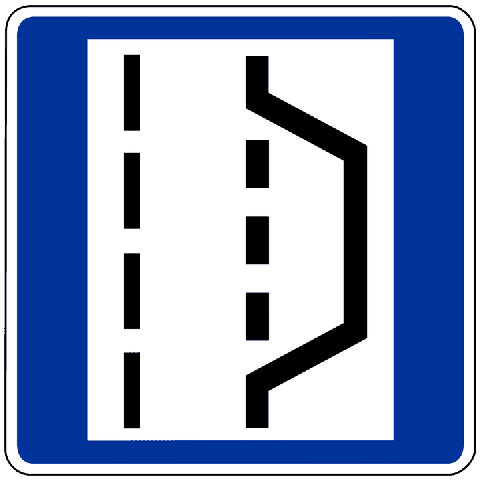 Worauf weist dieses Verkehrszeichen hin?